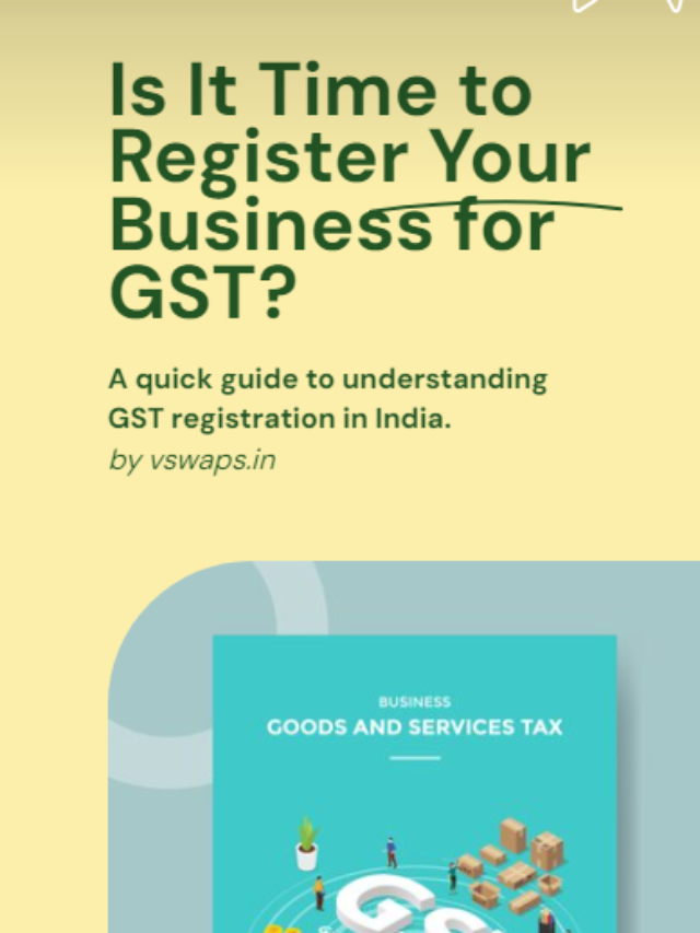 When to register for GST